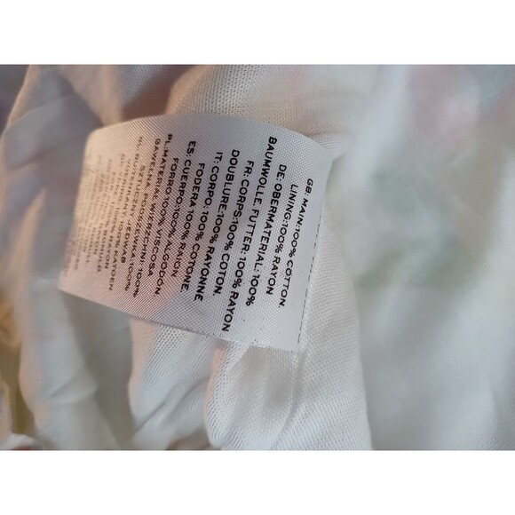 FAITHFULL THE BRAND Korita Mini Dress Palermo Floral Print Lined Size 10/XL - Picture 12 of 12